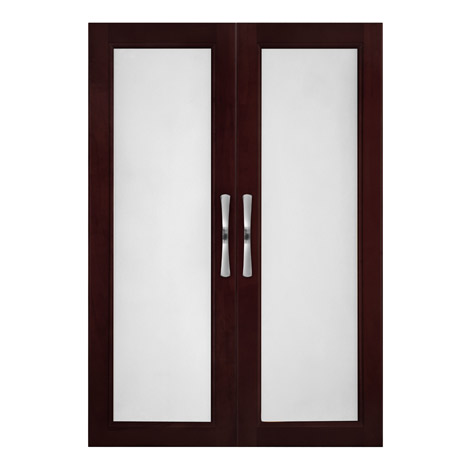 Closet Organizer Doors With Frosted Glass