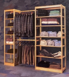 Walk In and Reach In Closet Combination